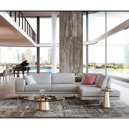 VIG Furniture Grey Sectional Sofa SKU VGCCMOOD-SPAZIO-GREY-RAF - Product ID 78468A