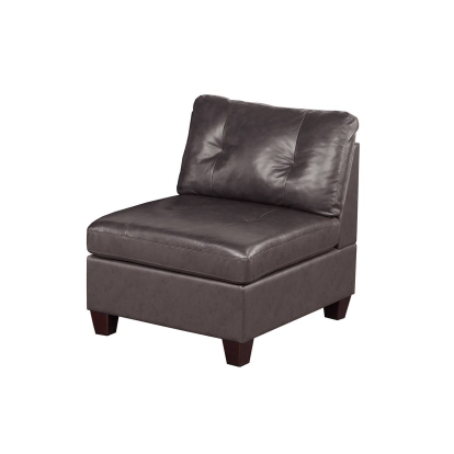 Poundex Armless Chair Model F8912