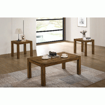 Poundex 3-Pcs Coffee Table Set Model F3186