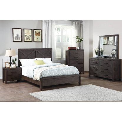 Poundex Eastern King Bed Model F9547EK