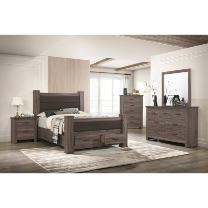 Poundex Queen Bed Model F9576Q