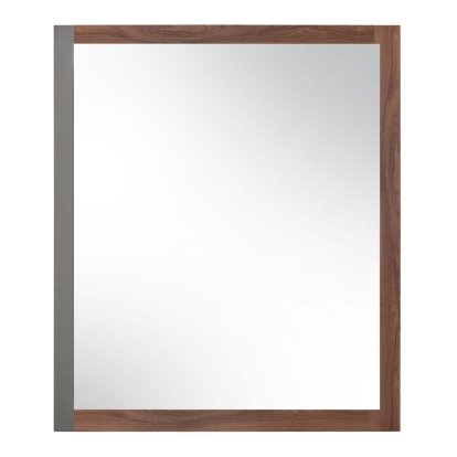 VIG Furniture Walnut Mirror SKU VGACPALERMO-WAL-MIR - Product ID 75554