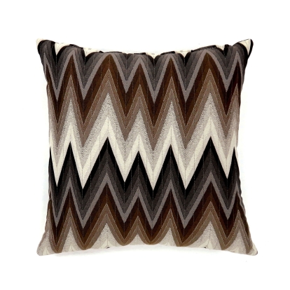 Ziggs Brown/Multi 17" X 17" Pillow Model PL6009S-2PK by Furniture of America