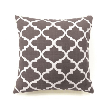 Furniture of America Xia Contemporary Polyester Gray Pillow (2-Box) Model PL6023GY