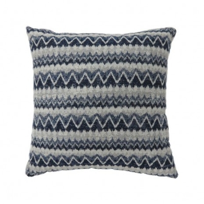 Furniture of America Lindy Contemporary Polyester Navy Throw Pillow Model PL6033NV-L-2PK