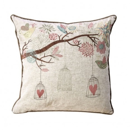 Furniture Of America Macy Transitional Polyester Beige Throw Pillow | PL8001-2PK