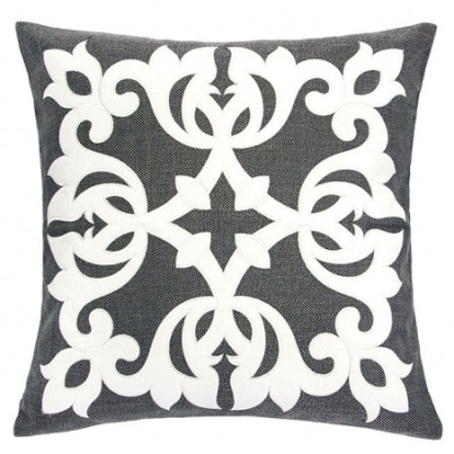Furniture of America Trudy Contemporary Gray Gray Accent Pillow Model PL8056-2PK