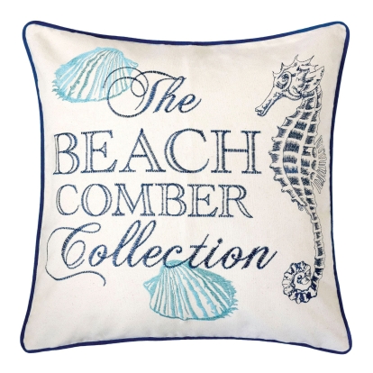Katia Beige/Blue 20" X 20" Pillow Model PL8071-2PK by Furniture of America