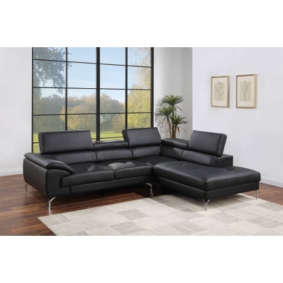 Poundex 2-Piece Sectional Set Model F8445