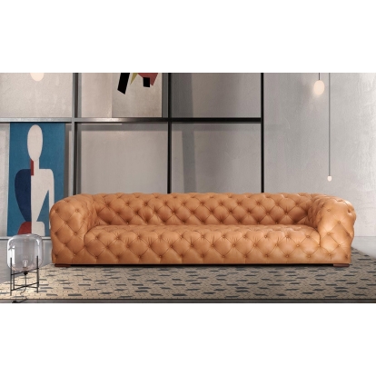 VIG Furniture Camel Sofa SKU VGEV-114-BR-S - Product ID 79815