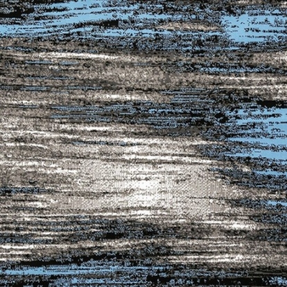 Furniture Of America Sivas Contemporary Polyester Gray/Blue Area Rug | RG5185S