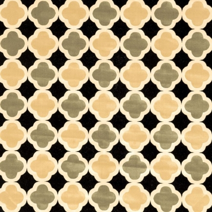 Furniture of America Windel Contemporary 100% Polypropylene Black-Sage Area Rug Model RG8002