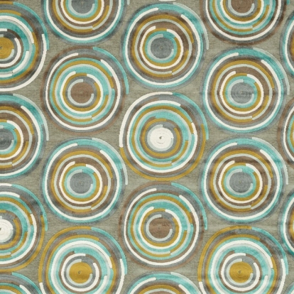Furniture of America Atlas Contemporary Chenille Gray-Aqua Area Rug Model RG8005