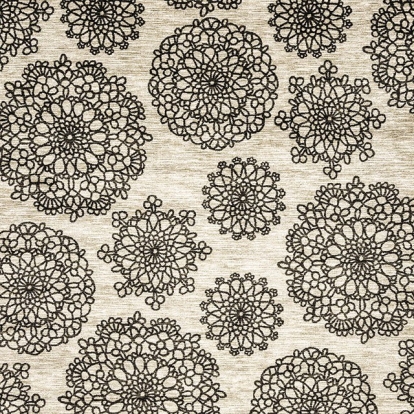 Furniture of America Acanthus Contemporary Nylon Dark Gray-Black Area Rug Model RG8136