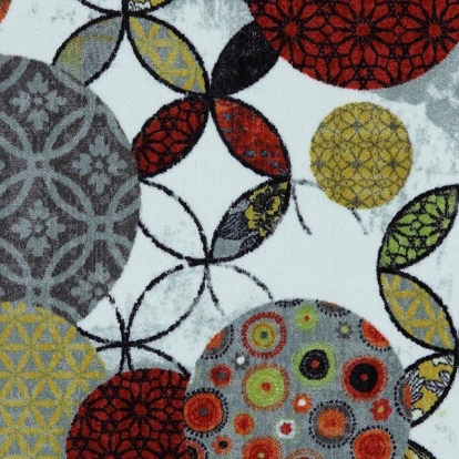 Furniture of America Greenville Contemporary 100% Heat Set Nylon Multi Area Rug Model RG8150