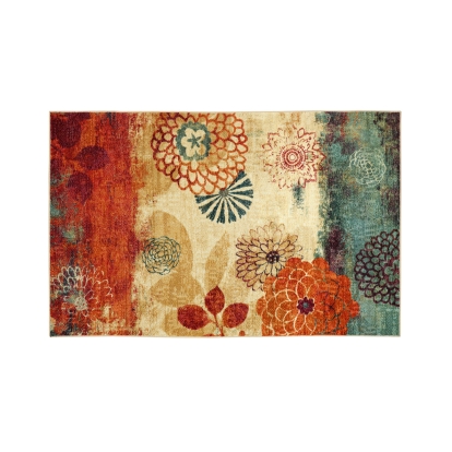 Greenville Floral Multi 5' X 8' Area Rug Model RG8152S by Furniture of America