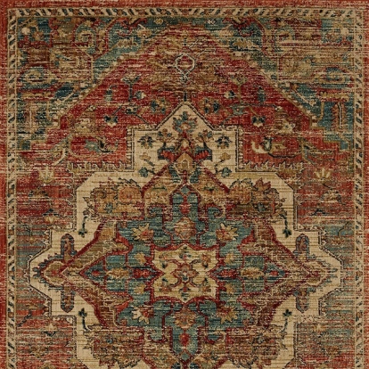 Wilhelm Spice Rose 5'3 X 7'6" Area Rug Model RG8160S by Furniture of America