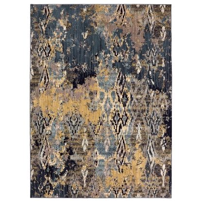 Wilhelm Indigo Breach 5'3 X 7'6" Area Rug Model RG8161S by Furniture of America