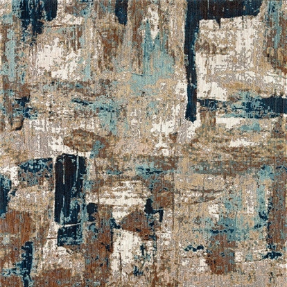Wilhelm Concrete Lapis 5'3 X 7'6" Area Rug Model RG8162S by Furniture of America