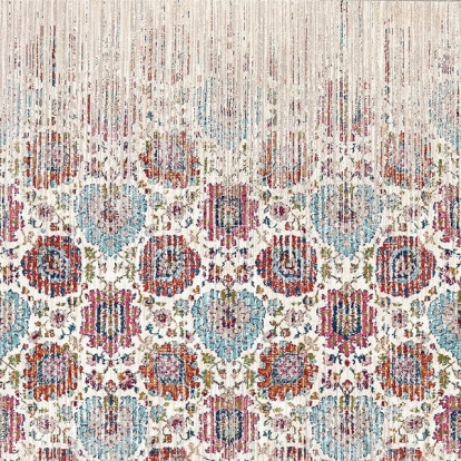 Furniture of America Montijo Contemporary Polyester Cluster Multi Area Rug Model RG8172