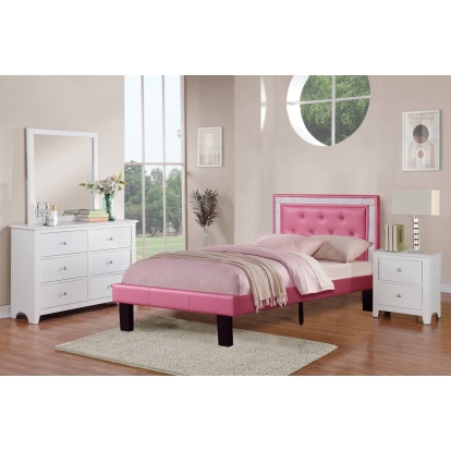 Poundex Twin Bed Model F9375T