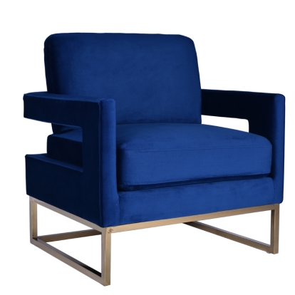 VIG Furniture Blue Lounge Chair SKU VGRH-RHS-AC-201-BLU - Product ID 75244