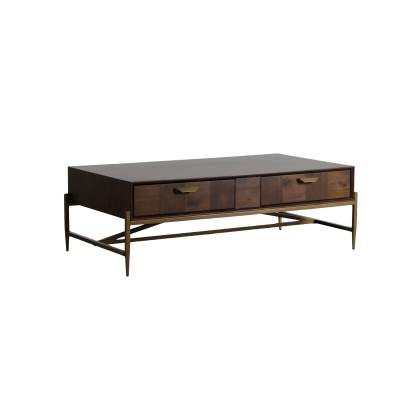 VIG Furniture Brown Coffee Table SKU VGNXMEMPHIS-ACA-CT - Product ID 78556