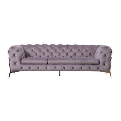 VIG Furniture Grey Sofa SKU VGCA1346-SIL-S - Product ID 73696