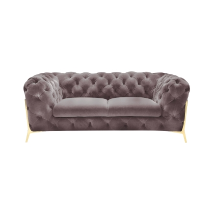 VIG Furniture Grey Loveseat SKU VGCA1346-SIL-L - Product ID 73697