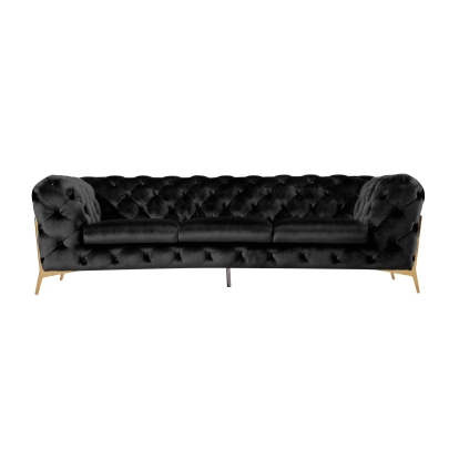 VIG Furniture Black Sofa SKU VGCA1346-BLK-S - Product ID 75346