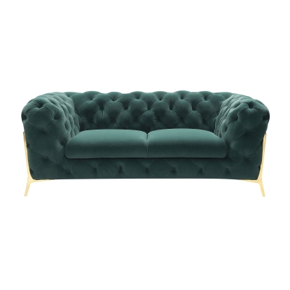 VIG Furniture Green Loveseat SKU VGCA1346-EM-GRN-L - Product ID 77577