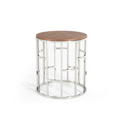 VIG Furniture Walnut End Table SKU VGHB228B-V - Product ID 73967