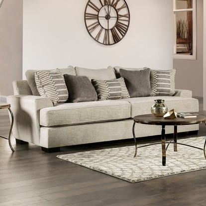 Holborn Beige Sofa Model SM1219-SF by Furniture of America