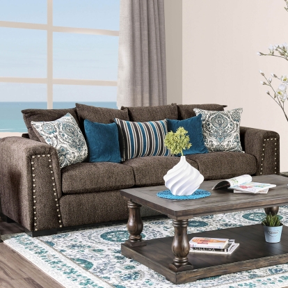 Pauline Charcoal Sofa Model SM3076-SF by Furniture of America
