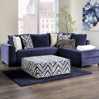 Griswold Navy Sectional Model SM5151-SECT by Furniture of America