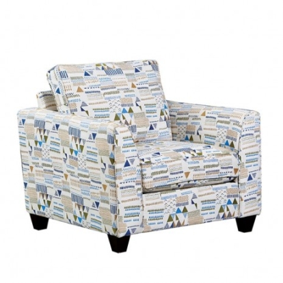 Furniture of America Chepstow Contemporary Linen-Like Solid with Wood Multi Chair Model SM5402-CH