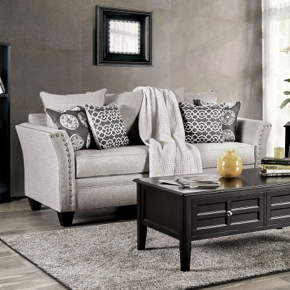 Talgarth Gray Sofa Model SM6221-SF by Furniture of America