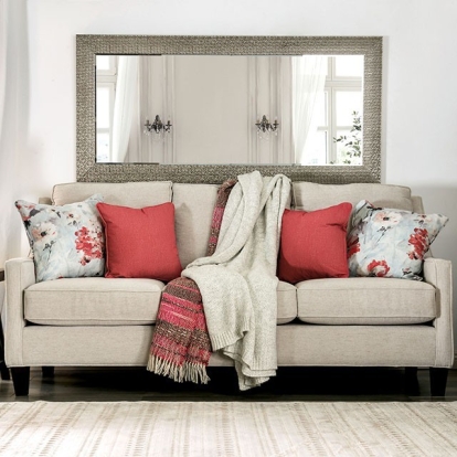 Nadene Ivory Sofa with Loveseat Model SM8014-2PC by Furniture of America