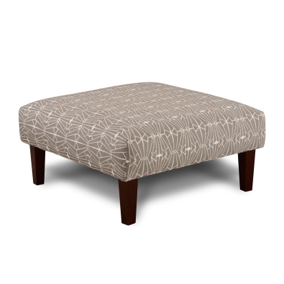 Parker Gray/Pattern Ottoman Model SM8563-OT-EC by Furniture of America