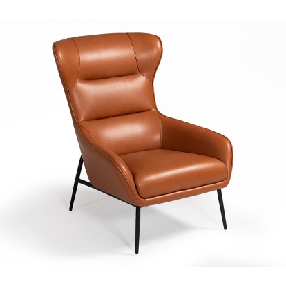 VIG Furniture Orange Lounge Chair SKU VGBNEC-084-ORG - Product ID 75522