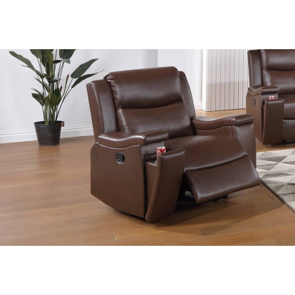 Poundex Single Recliner Model F8117
