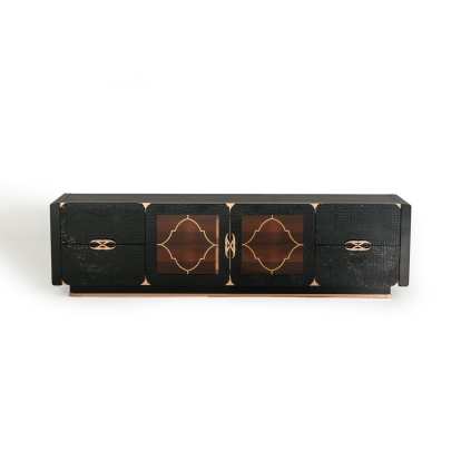 VIG Furniture Black TV Stand SKU VGUNCK606-215 - Product ID 73911