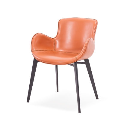 VIG Furniture Brown Dining Chair SKU VGHR3636-COGNAC-DC - Product ID 79588