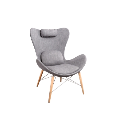 VIG Furniture Grey Lounge Chair SKU VGOBTY118-GRY - Product ID 74215