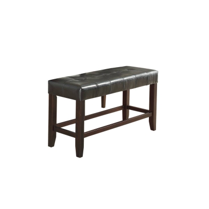 Poundex Counter Height Bench Model F1755