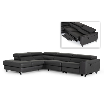 VIG Furniture Grey Sectional Sofa SKU VGKNE9112-GREY1-SECT - Product ID 76798