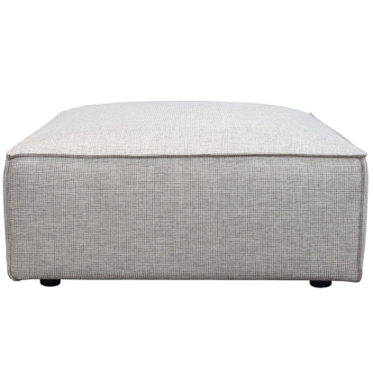 Diamond Sofa VICEOTBA Vice Square Ottoman Barley Fabric