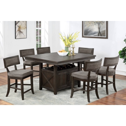 Poundex Counter Height Table Model F2569