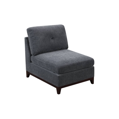 Poundex Modular Armless Chair Model F6468