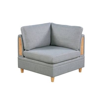 Poundex Corner Sofa Model F8937